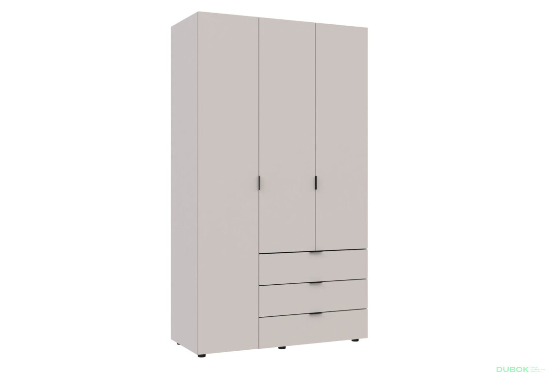 Obrázek 3 - Skříň třídveřová Gelar 116.2 cm Kašmír