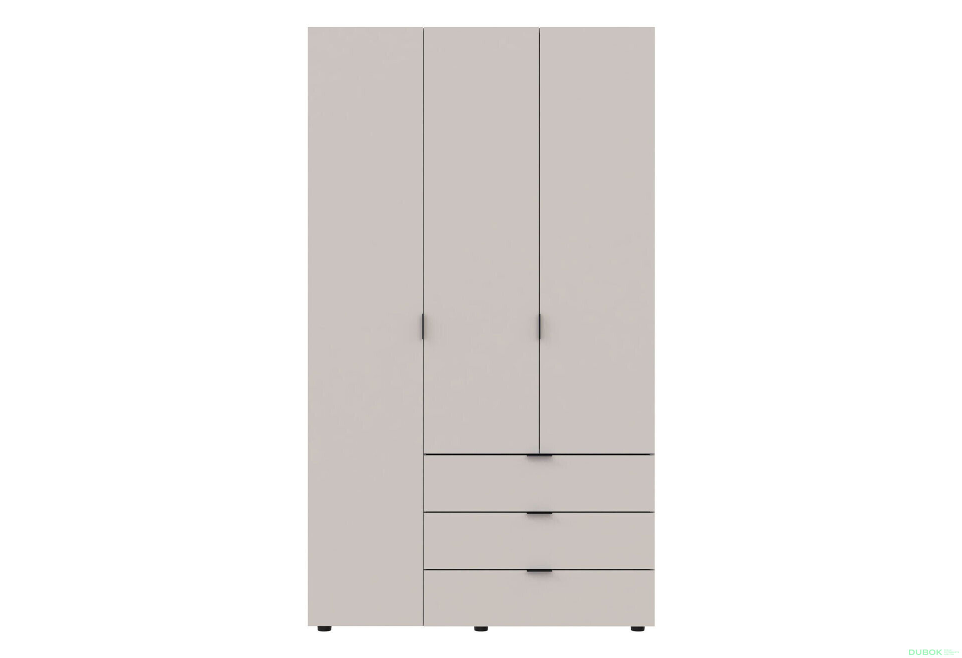 Obrázek 4 - Skříň třídveřová Gelar 116.2 cm Kašmír