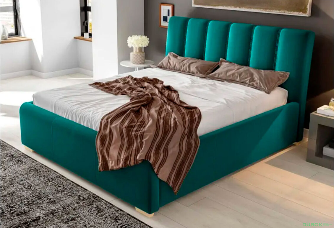 Obrázek 2 - Postel Everest 160x200 Matt Velvet 77 Davis G4 Buk