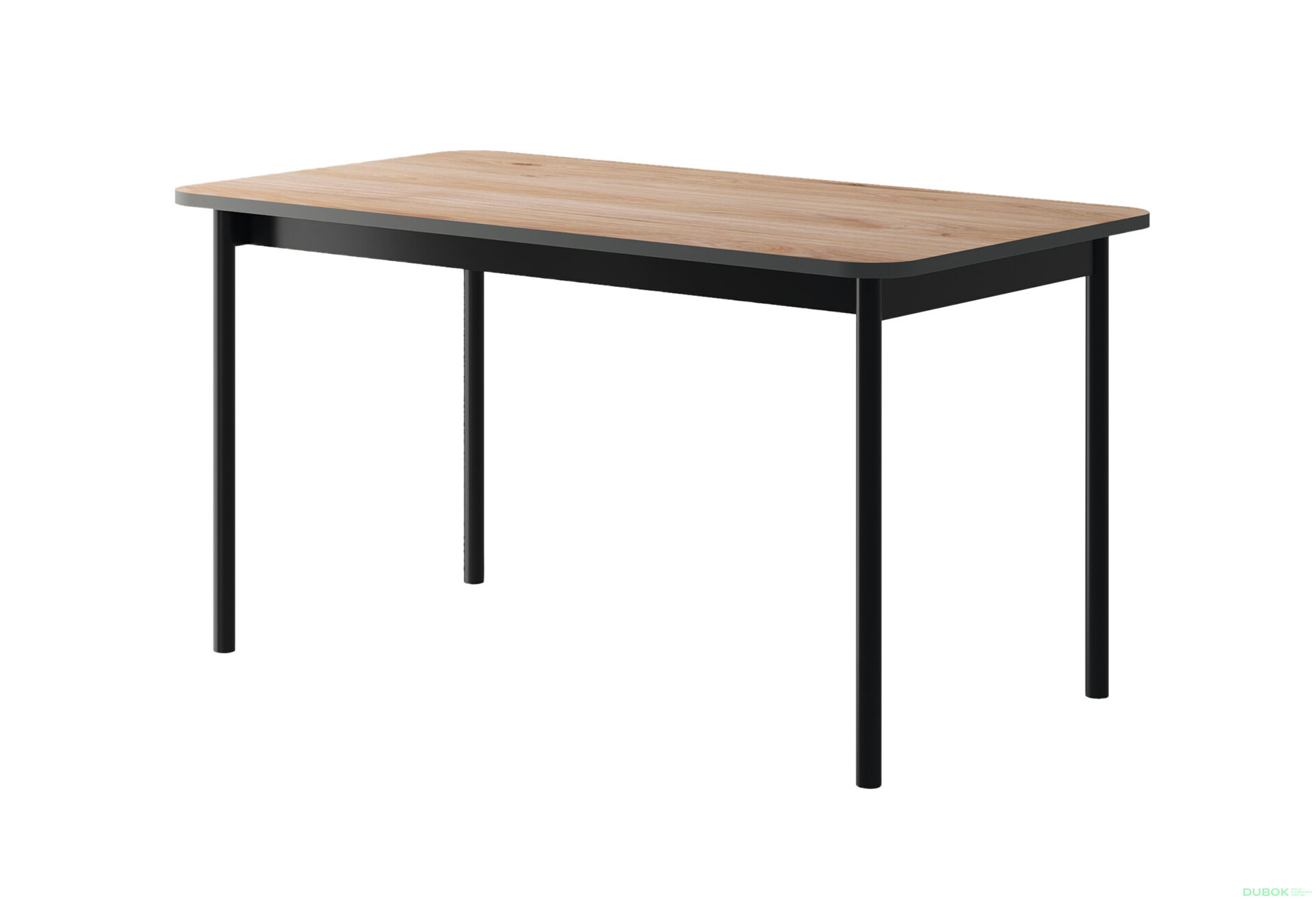 Obrázek 1 - Stůl BL140 jackson hickory / grafit Basic