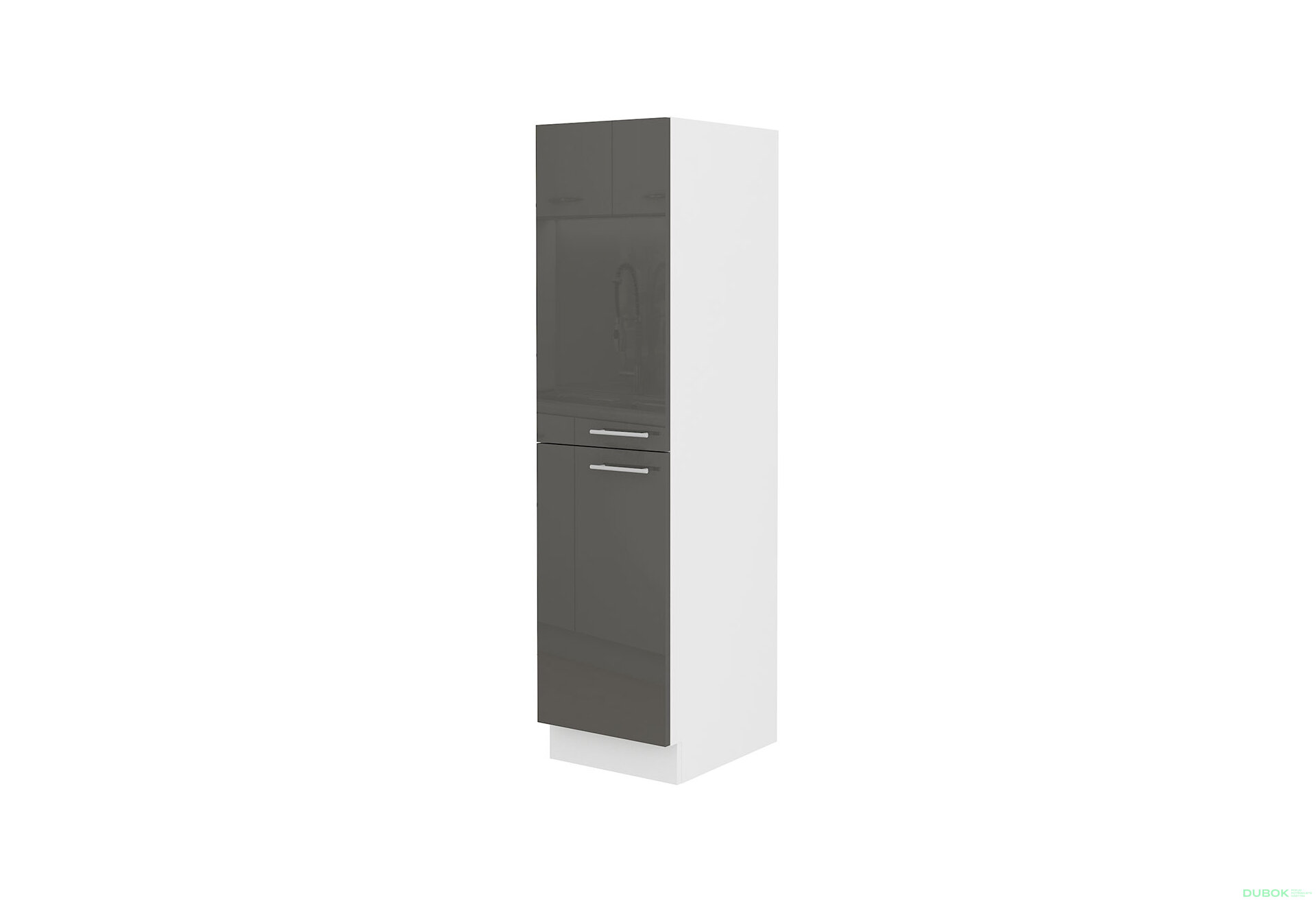 Obrázek 1 - 30 DK-162 2F kargo Lara bílý / šedý lesk
