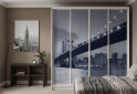 Obrázek 2 - Skříň Rim-Veneziano 4D 2,4 m bílá s fasádami fototisk F786L/SL/SR/R 