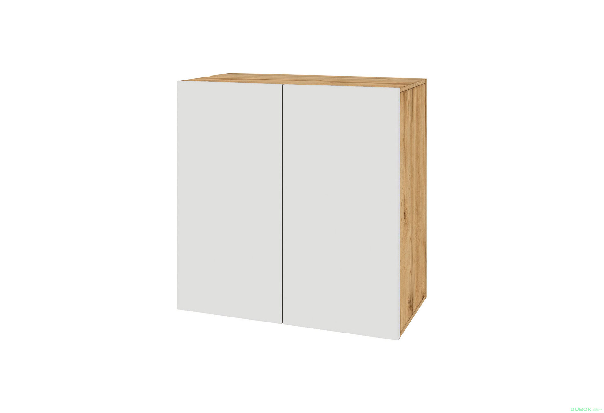 Obrázek 1 - Komoda 2D 80 cm dub apalačský / nymphaea alba Space