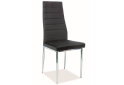 Obrázek 2 - Židle H-261 Chrom, Velvet černý Bluvel 19