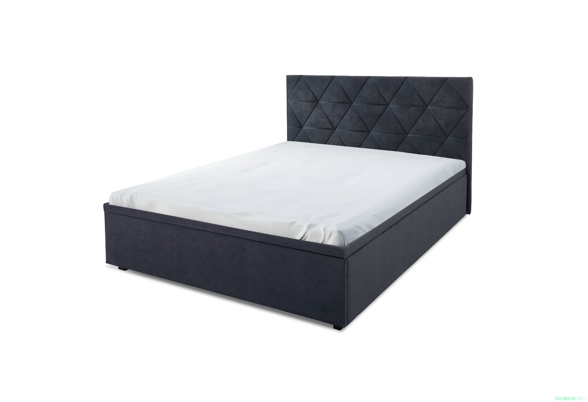 Obrázek 1 - Postel 160x200 s roštem, úložným prostorem Mono 248 černá Bellano