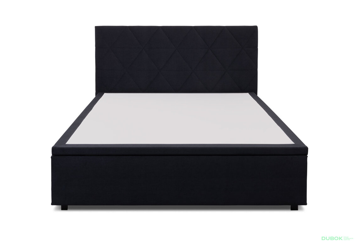 Obrázek 5 - Postel 160x200 s roštem, úložným prostorem Mono 248 černá Bellano