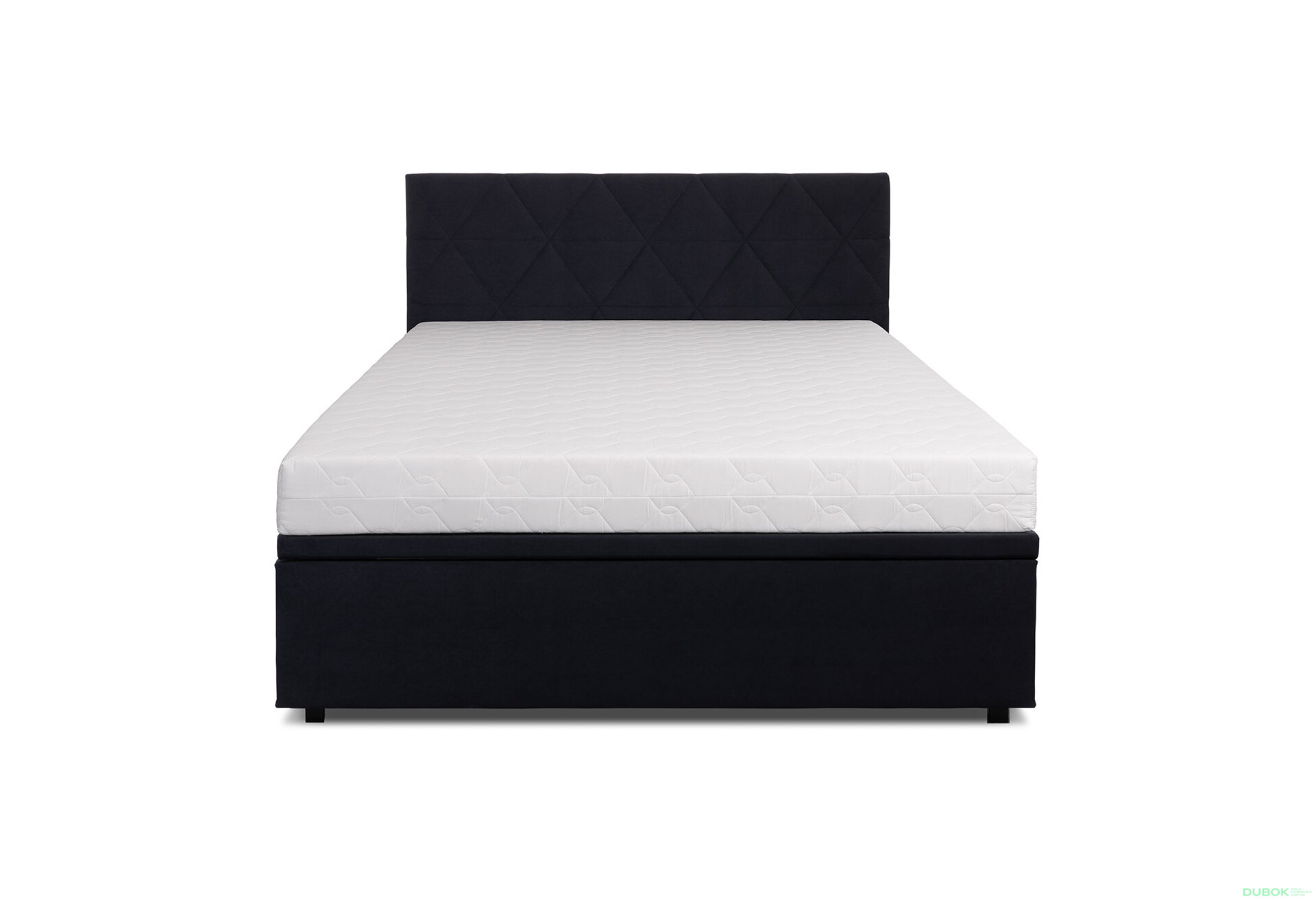 Obrázek 6 - Postel 160x200 s roštem, úložným prostorem Mono 248 černá Bellano