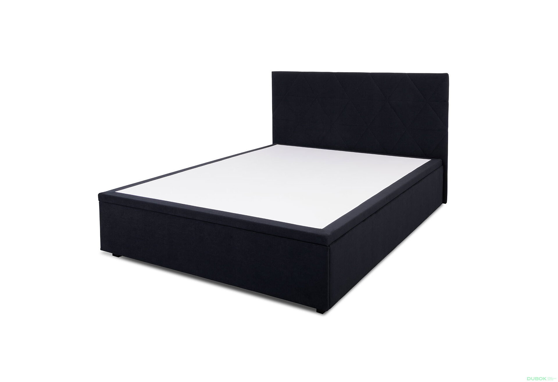 Obrázek 3 - Postel 160x200 s roštem, úložným prostorem Mono 248 černá Bellano