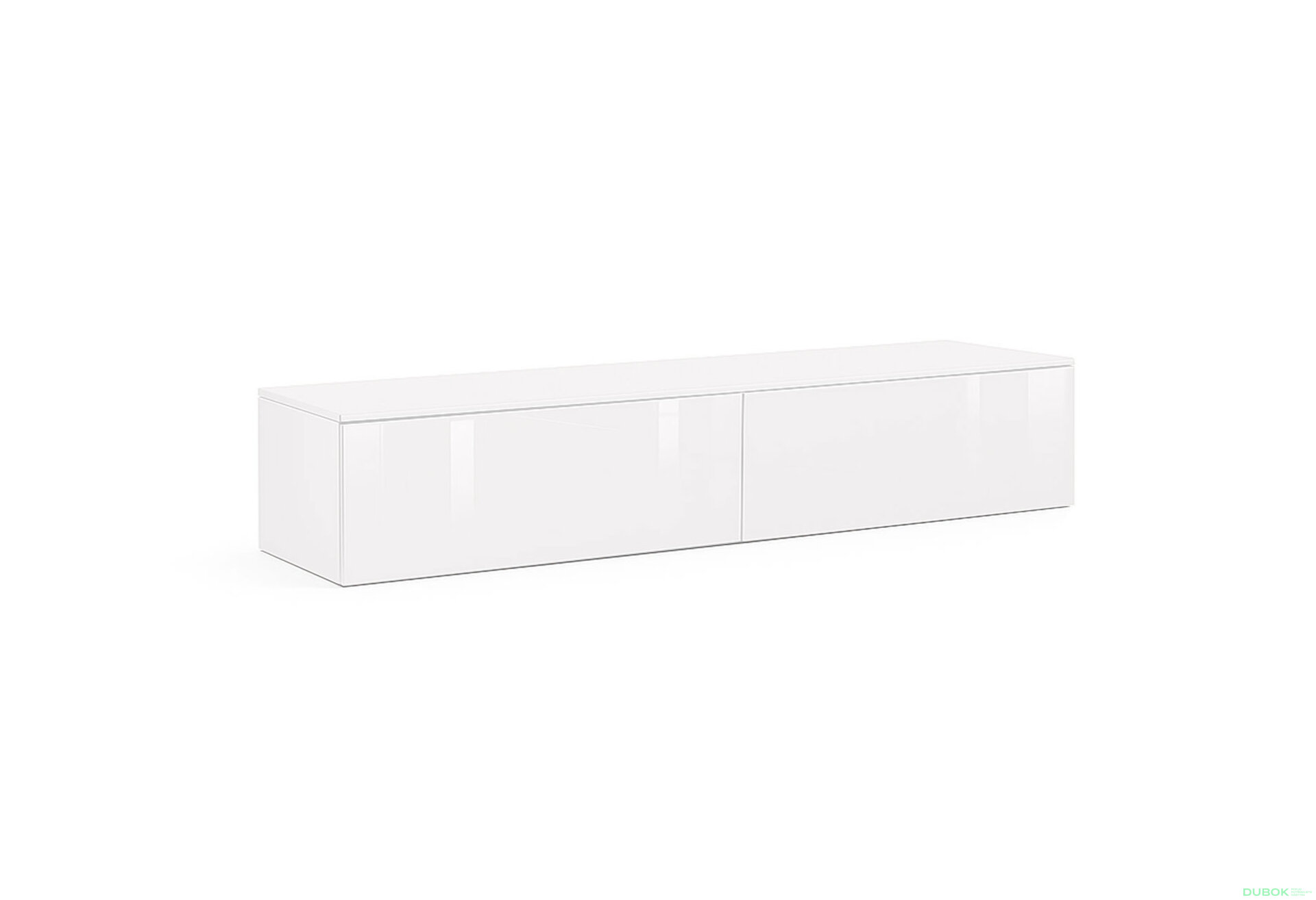 Obrázek 3 - TV stolek 2,1 lesklá bílá Legs Box