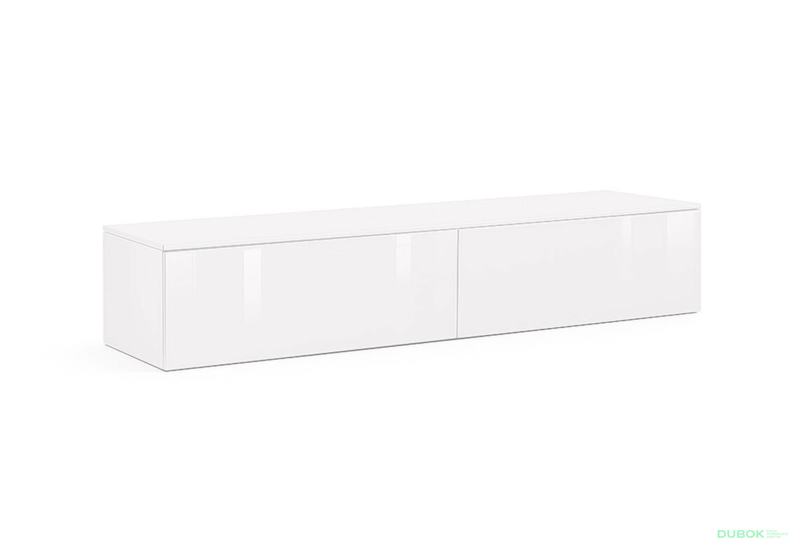 Obrázek 3 - TV stolek 2,1 lesklá bílá Legs Box
