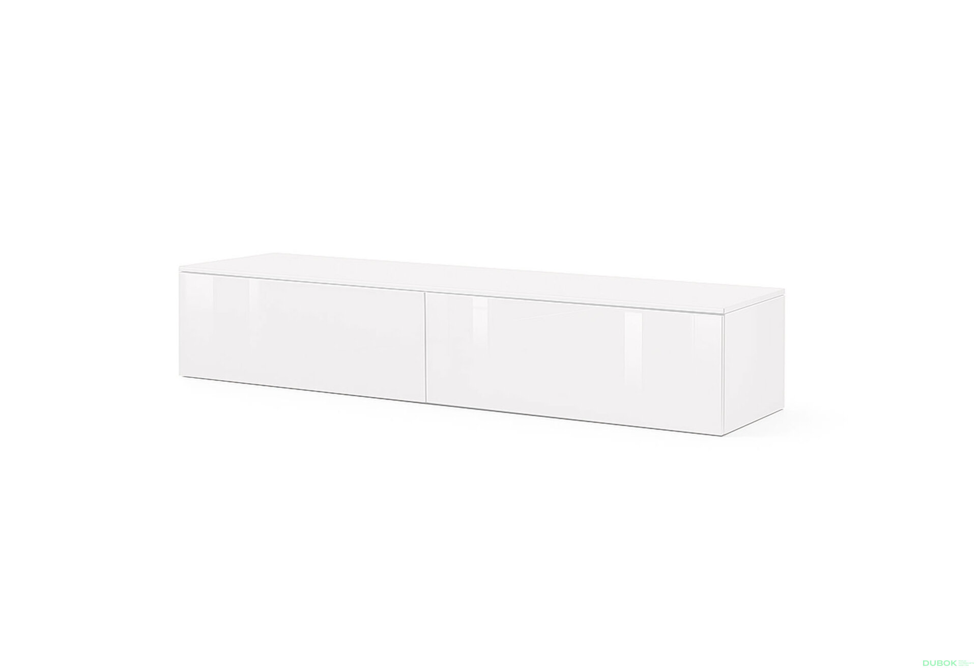 Obrázek 1 - TV stolek 2,1 lesklá bílá Legs Box
