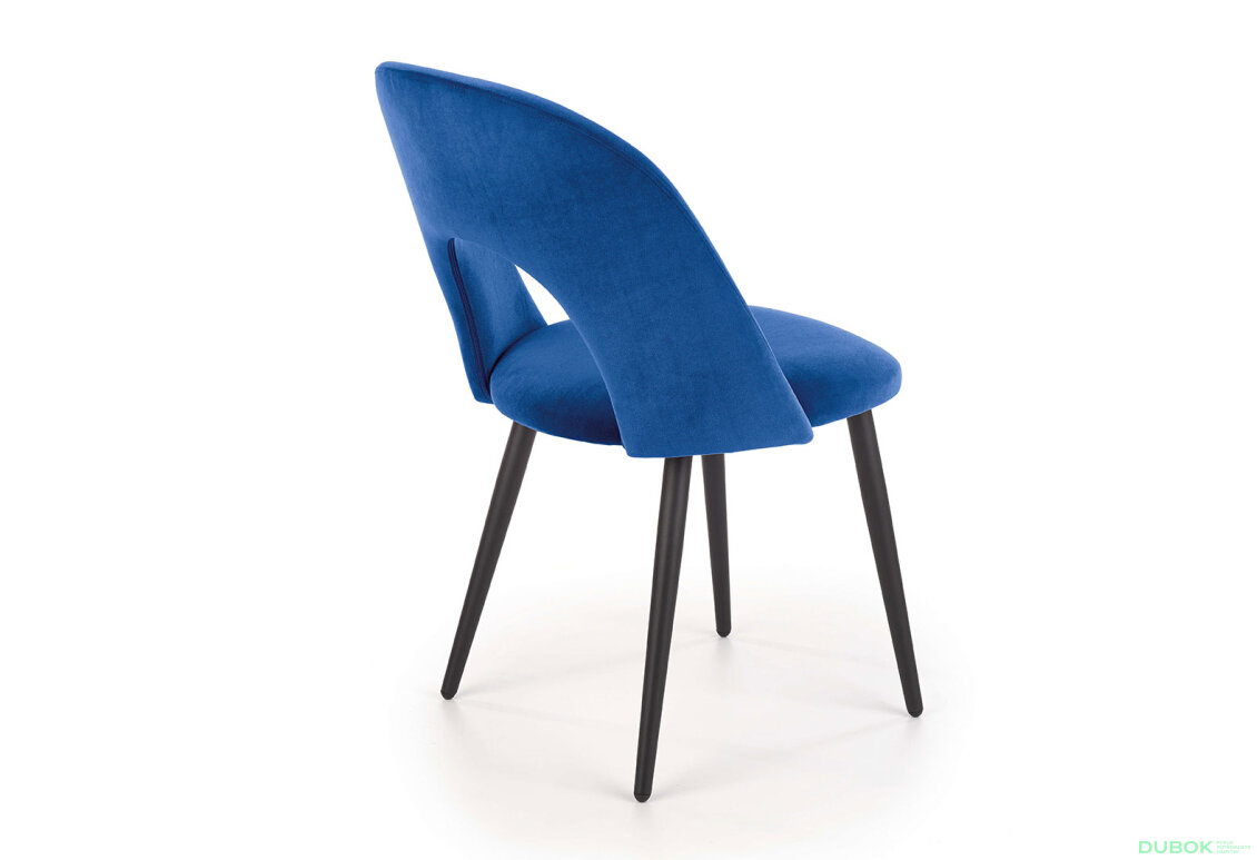 Obrázek 5 - Židle K384 granátová látka