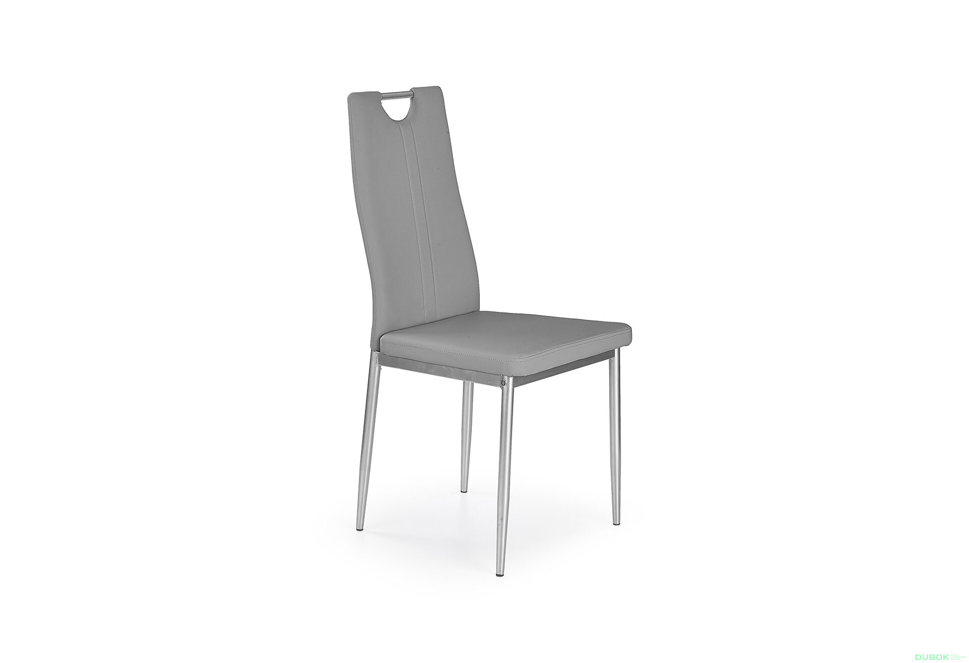 Obrázek 2 - Židle K202 chrom / ekokůže popel