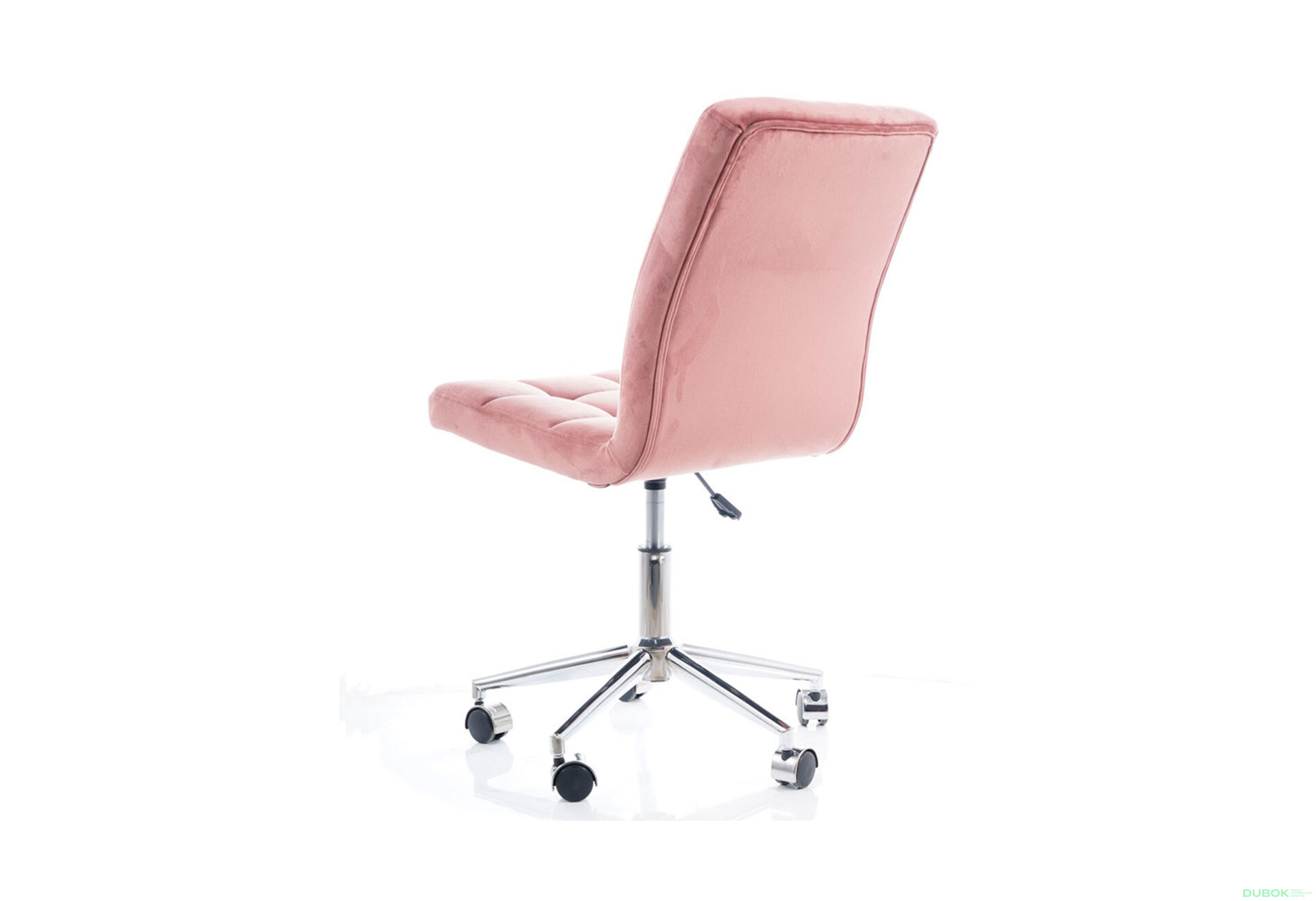 Obrázek 11 - Otočné křeslo Q-020 Velvet, starorůžový Bluvel 52