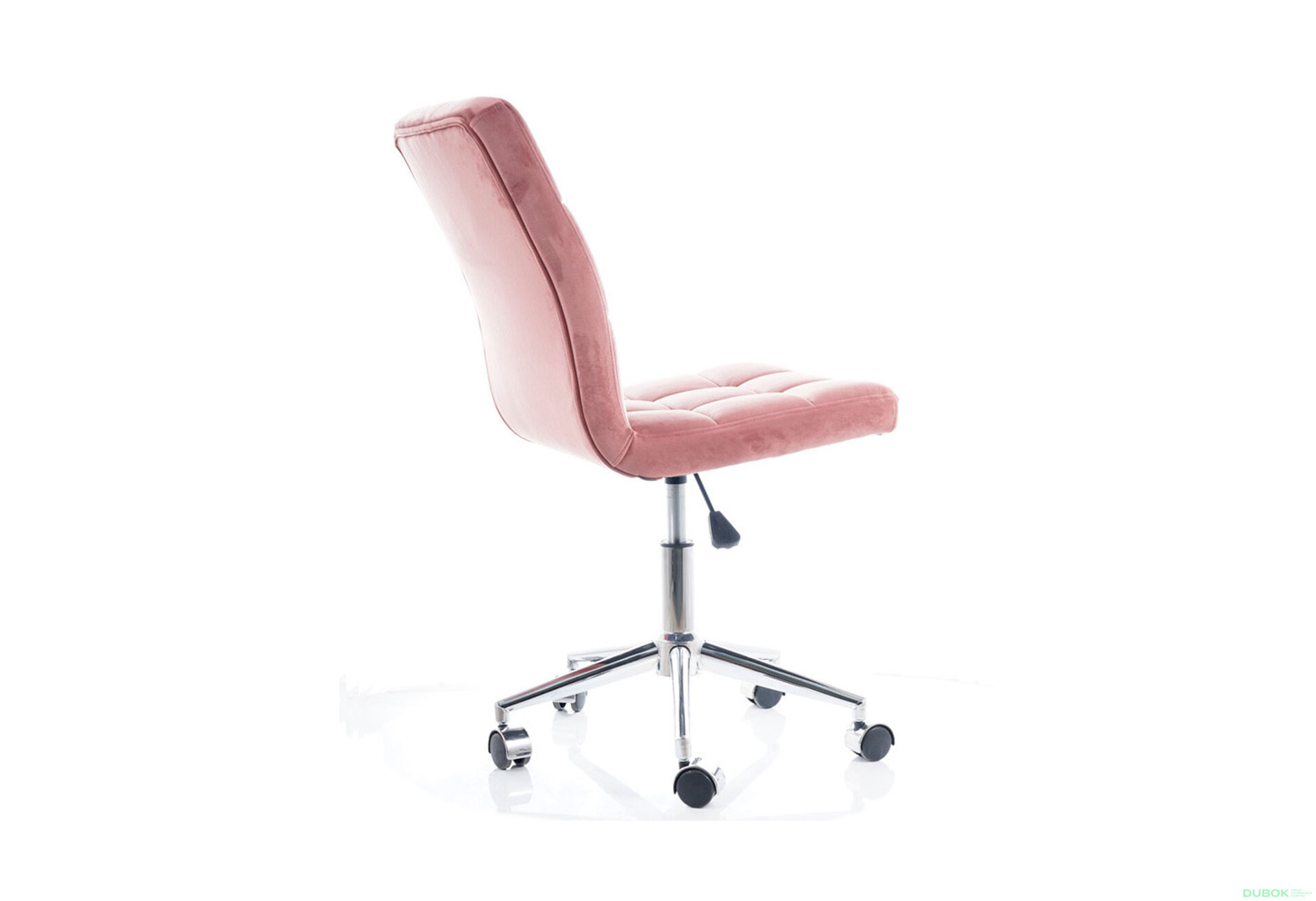 Obrázek 6 - Otočné křeslo Q-020 Velvet, starorůžový Bluvel 52
