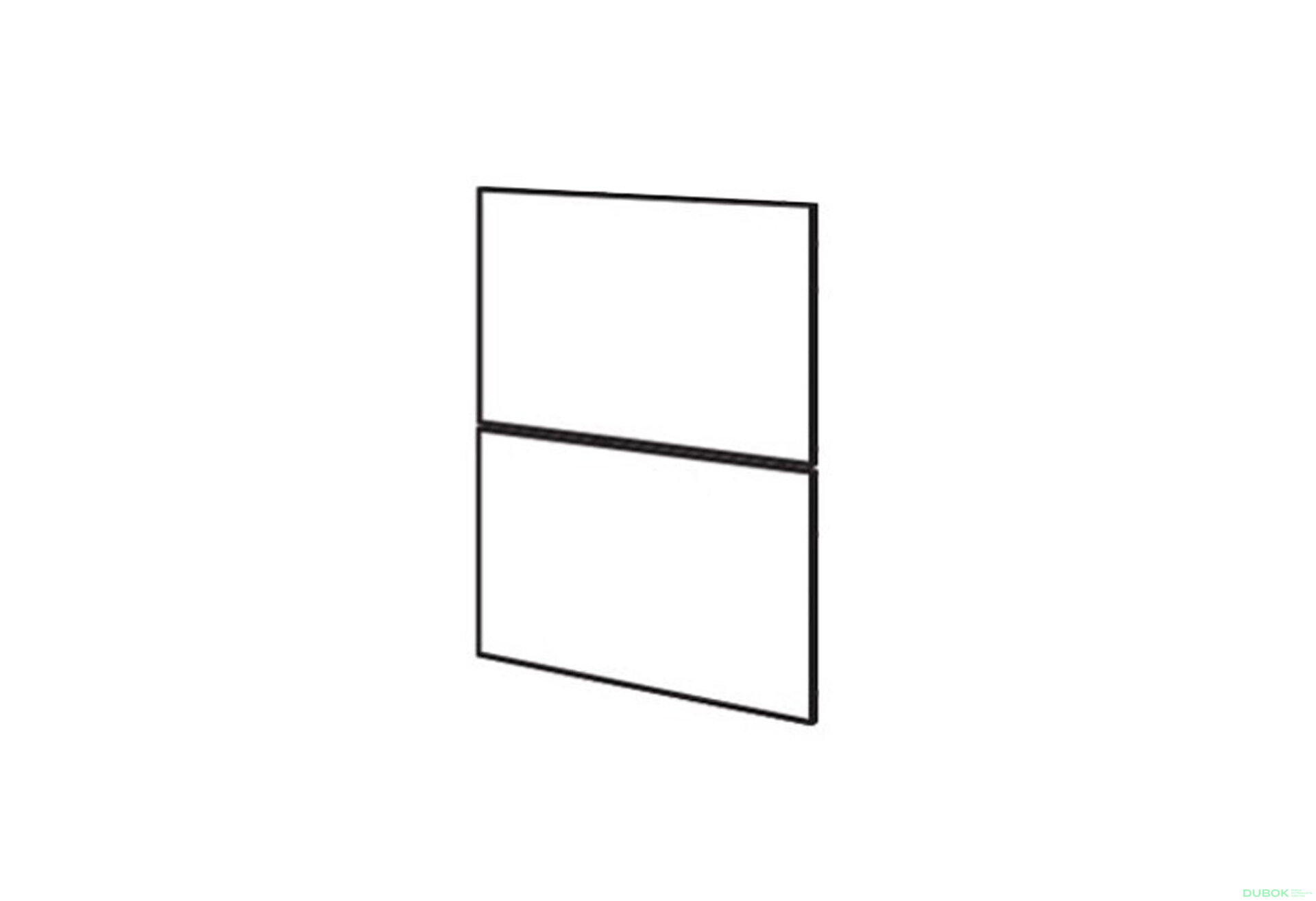 Obrázek 1 - Fasáda f š 600 (1+1) Lori