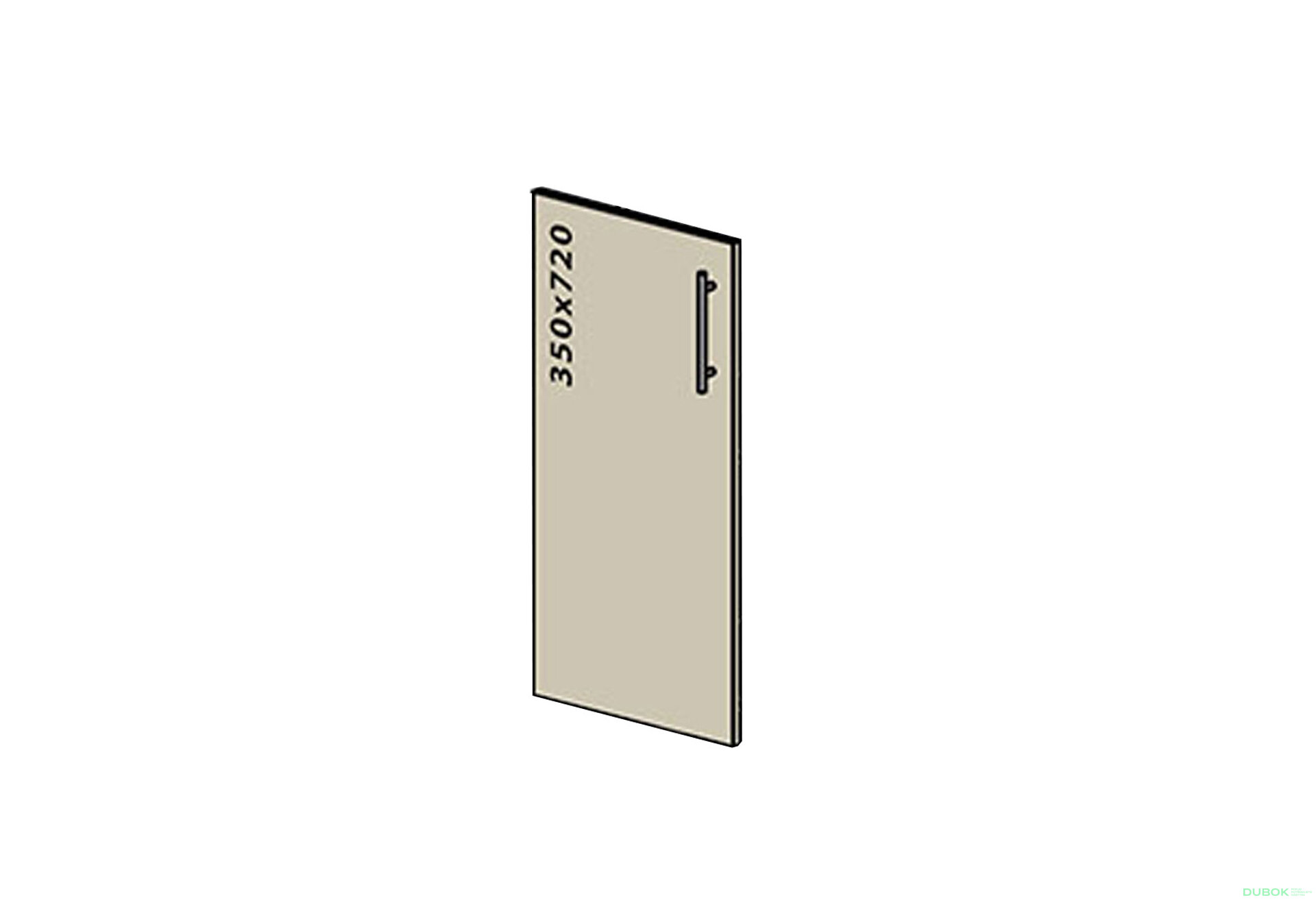 Obrázek 1 - Fasáda f 350*720 Prime