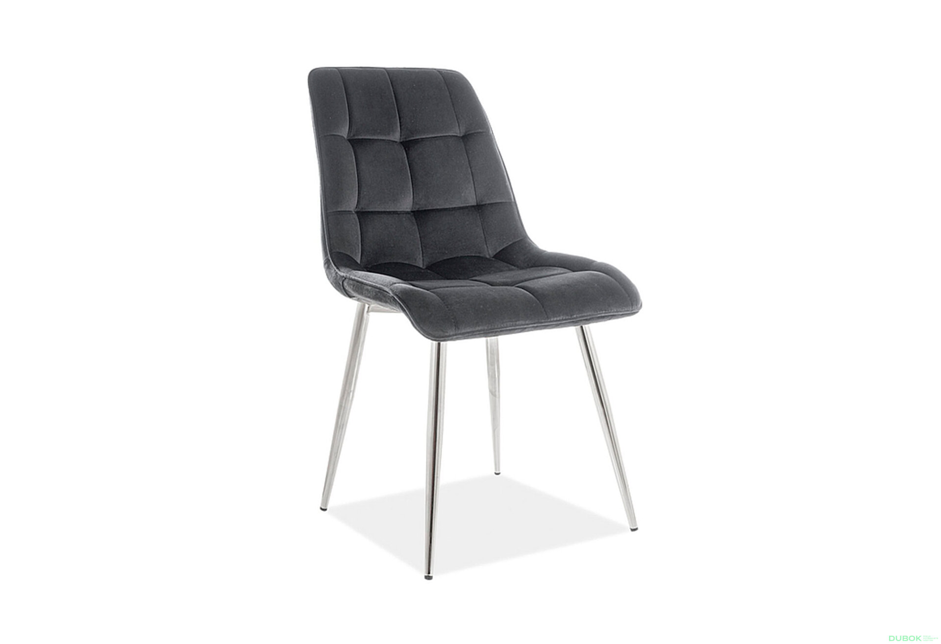 Obrázek 2 - Židle Chic Chom Velvet černý Bluvel 19
