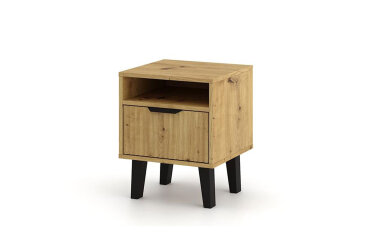 Noční stolek Borg Duo 1S dub artisan