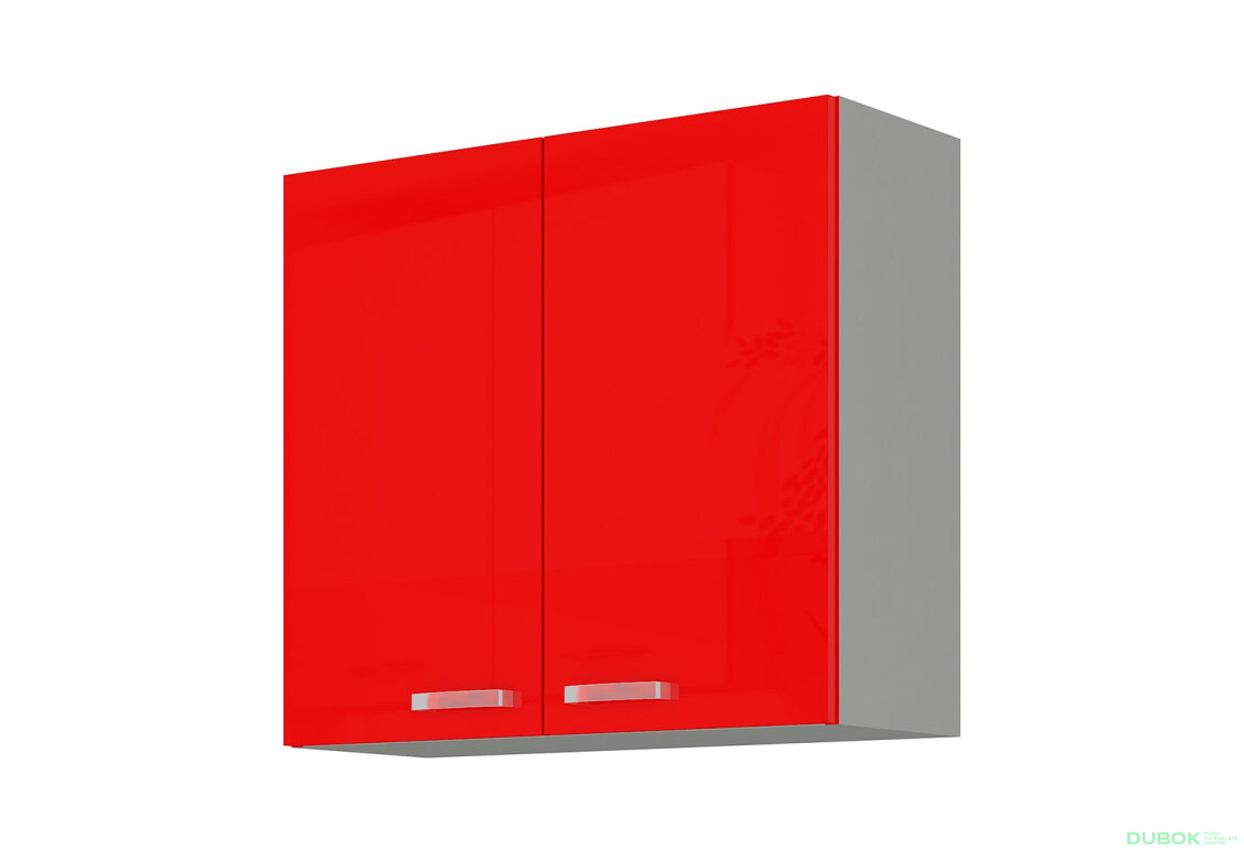 80 G-72 2F Rose šedý platinový / červený lesk