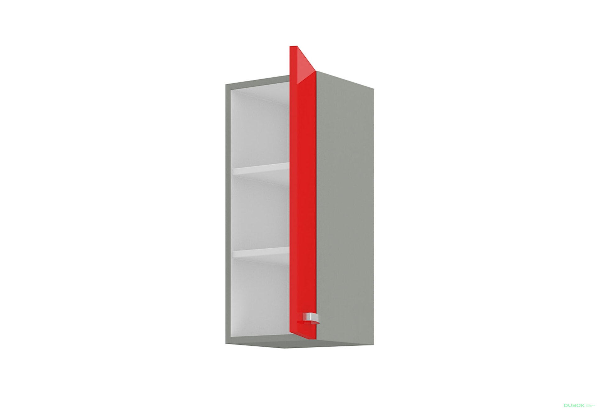 Obrázek 2 - 30 G-72 1F Rose šedý platinový / červený lesk