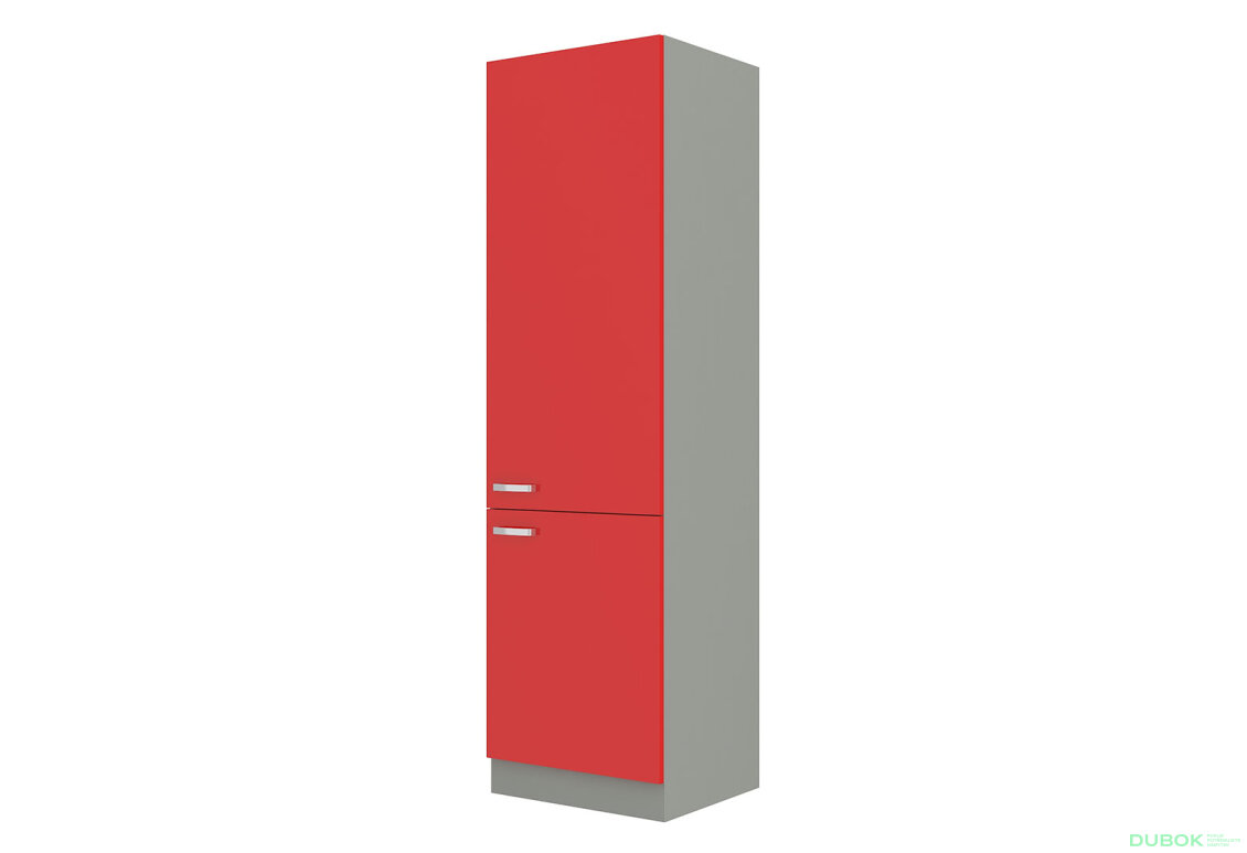 60 DK-210 2F Rose šedý platinový / červený lesk