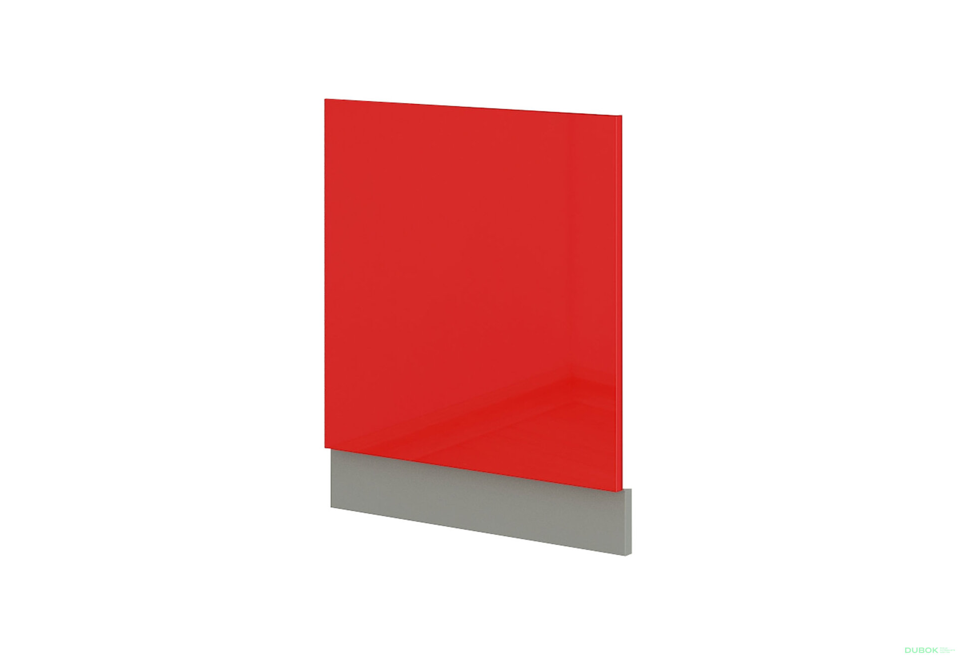 Obrázek 5060 - Kuchyňská sestava 2.0x3.1 Rose šedý platinový / červený lesk