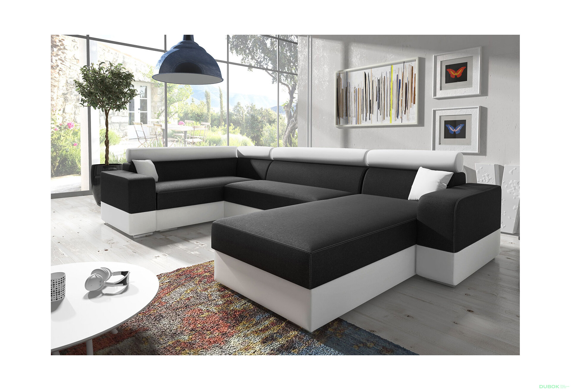 Obrázek 2 - Sedací souprava Infinity super Bahama 36 + Soft 17 / typ P