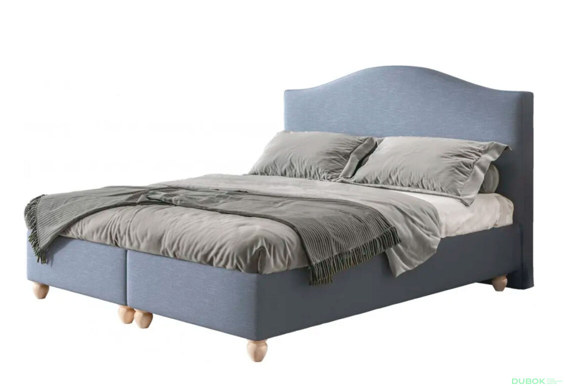 Postel Clara 180x200 Castel 74 Davis D10 Buk s roštem, úložným prostorem