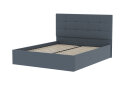 Obrázek 5 - Postel s roštem, úložným prostorem Bristol 160x200 cm Antracit