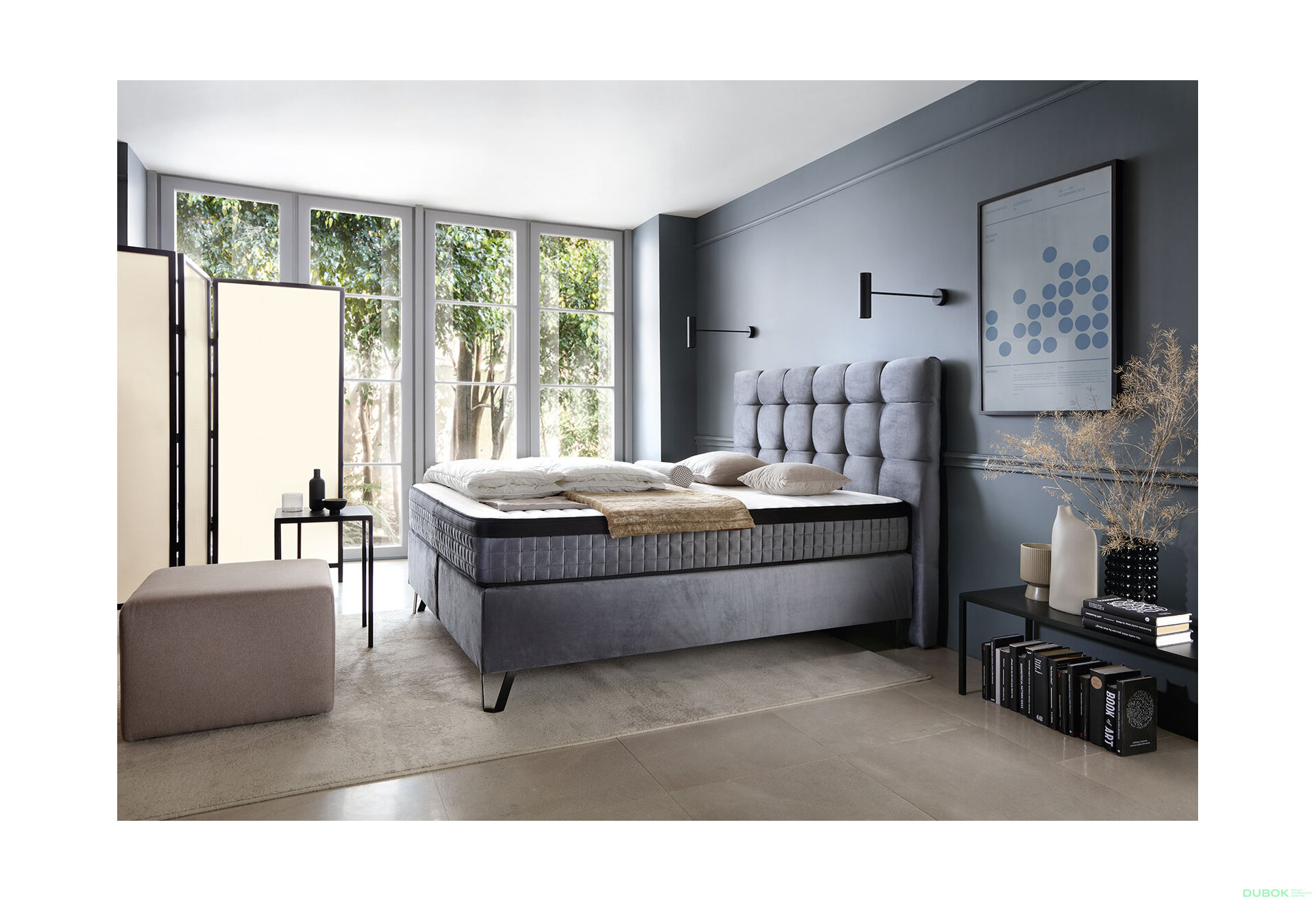 Obrázek 5 - Postel Alexander 160x200 s roštem Fresh 32 Lech, Multipocket