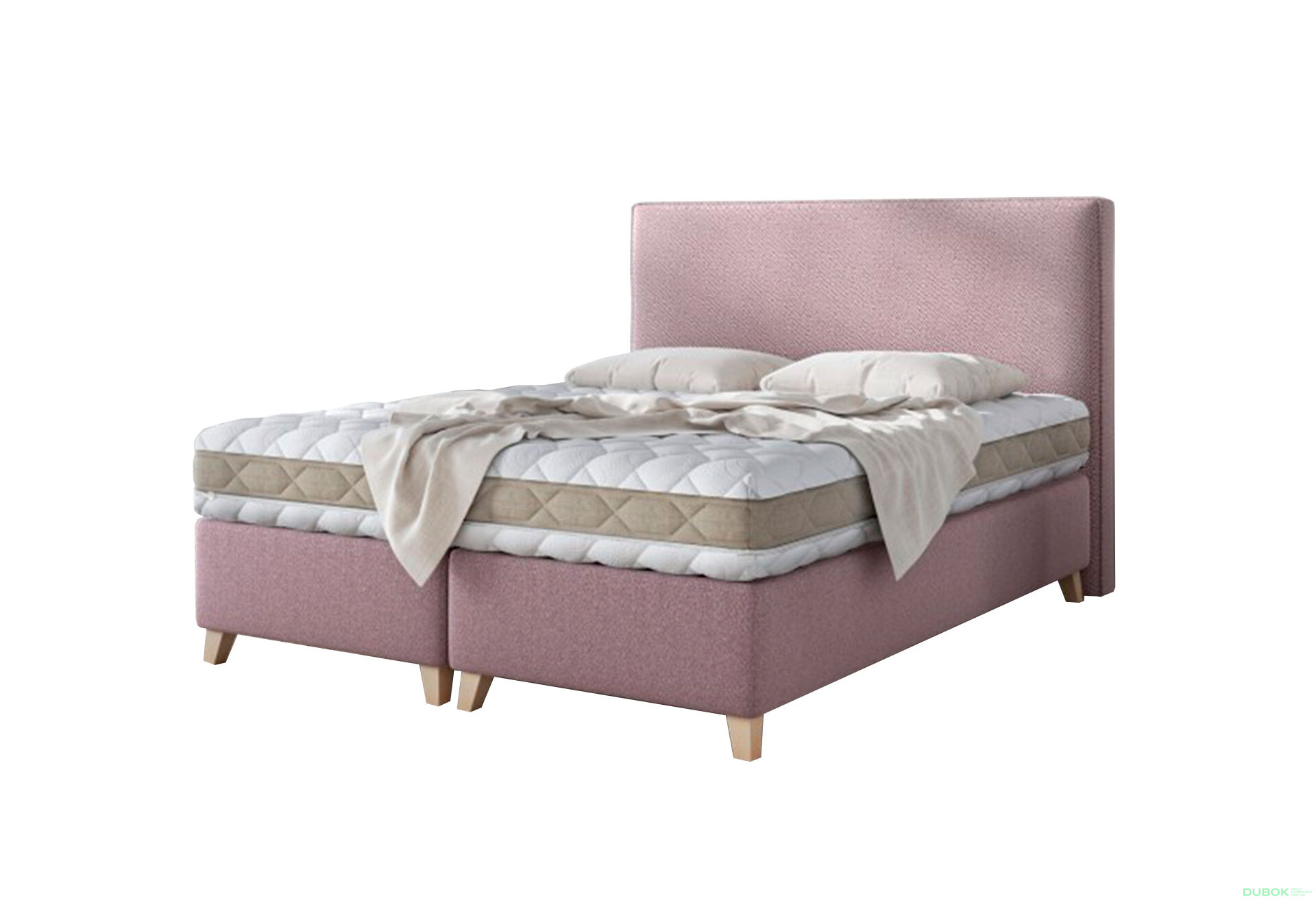 Obrázek 1 - Postel Dino 160x200 Castel 61 Davis E10 Buk s roštem, úložným prostorem