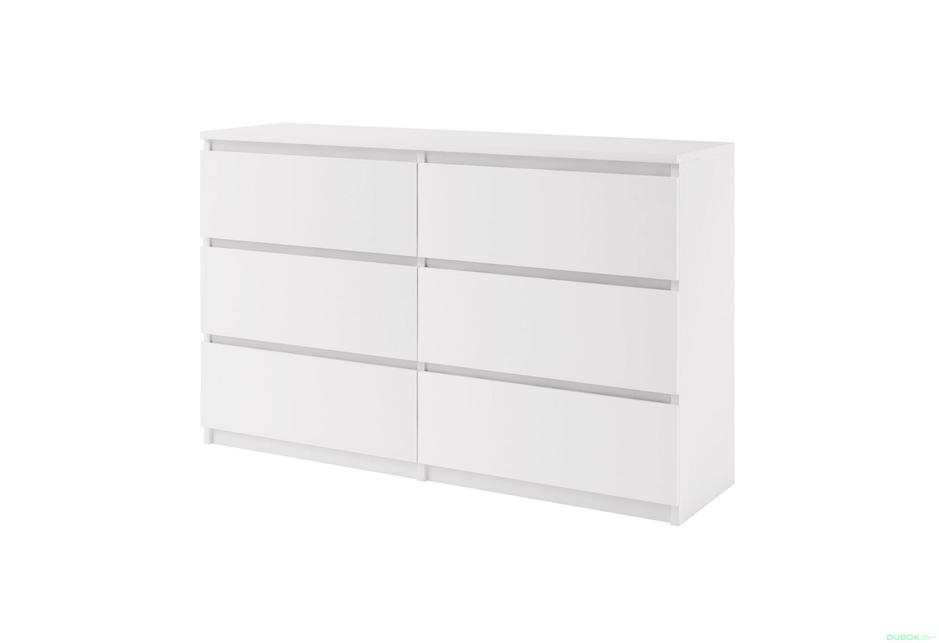 Obrázek 1 - Komoda Agnes 6šed bílá