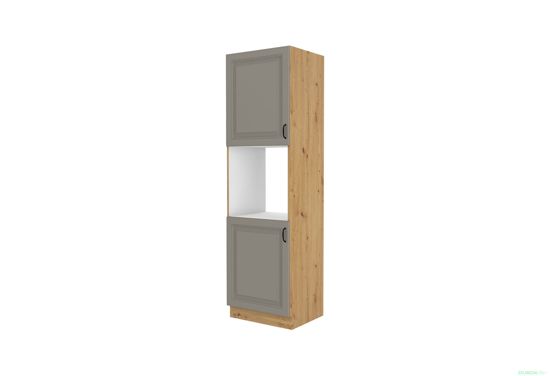 Obrázek 4136 - Kuchyňská sestava 1.2x2.4 m Stilo dub artisan / clay grey