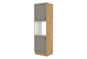 Obrázek 4136 - Kuchyňská sestava 1.2x2.4 m Stilo dub artisan / clay grey