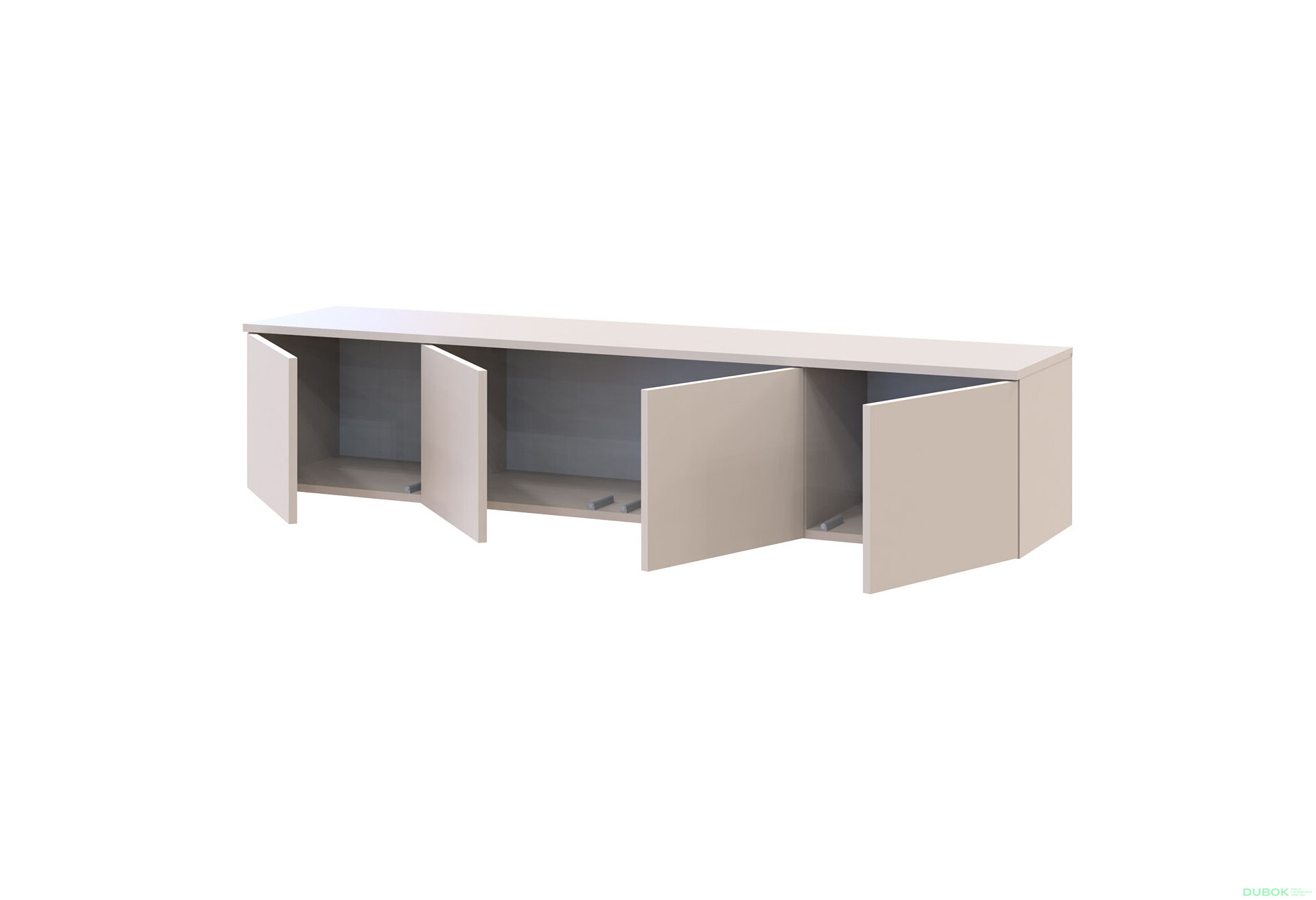 Obrázek 7 - TV stolek Levía kašmír 4dv 160x35x33