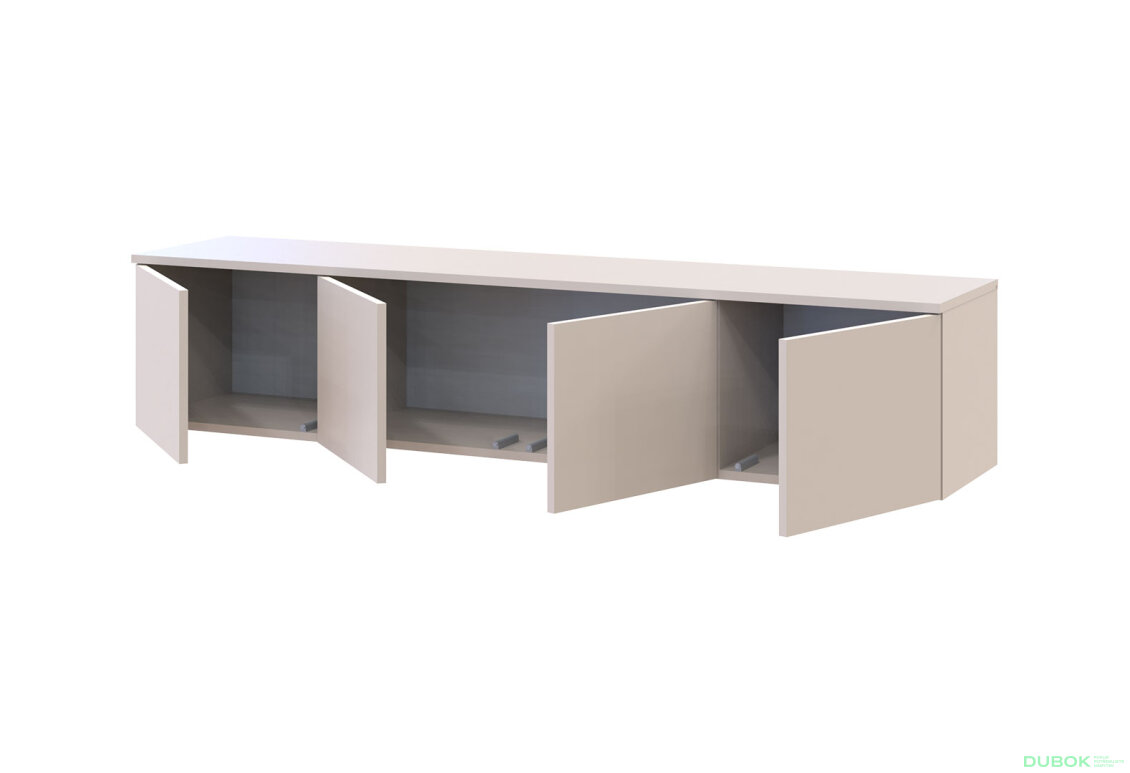Obrázek 7 - TV stolek Levía kašmír 4dv 160x35x33