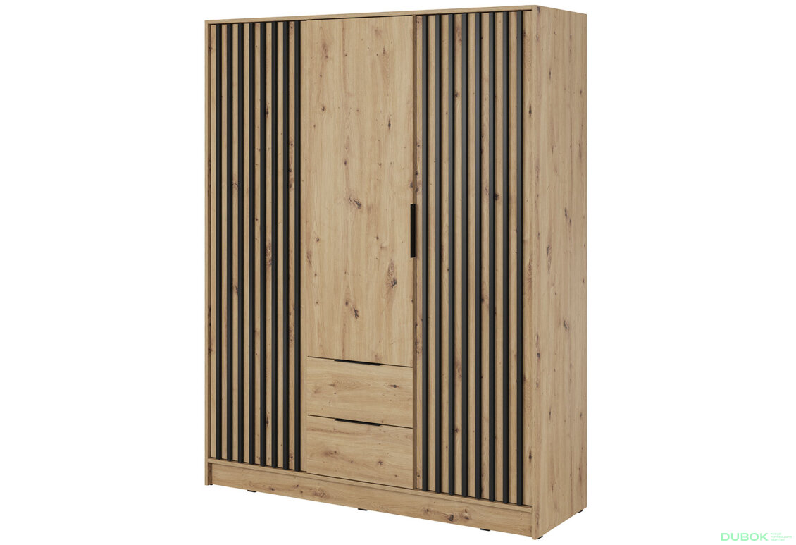 Skříň 3D bez zrcadla artisan Nelly