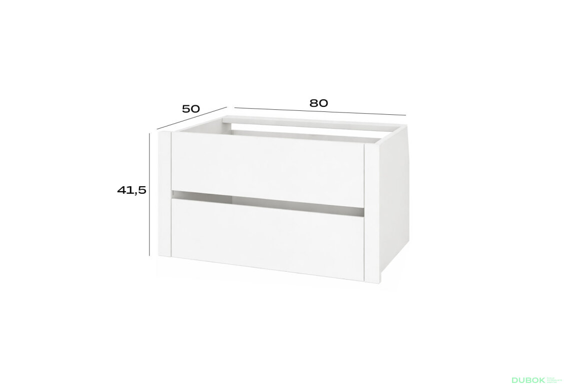 Obrázek 2 - Blok zásuvek Space 800 nymphaea alba