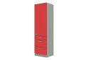 Obrázek 1 - 60 DKS-210 3S 1F premium box Rose šedý platinový / červený lesk