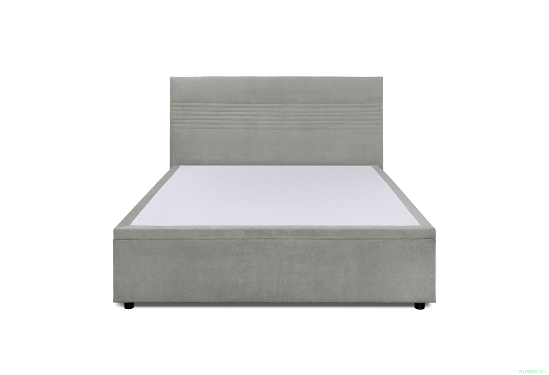 Obrázek 4 - Postel Fro Line 140x200 s roštem, úložným prostorem Mono 246, šedá