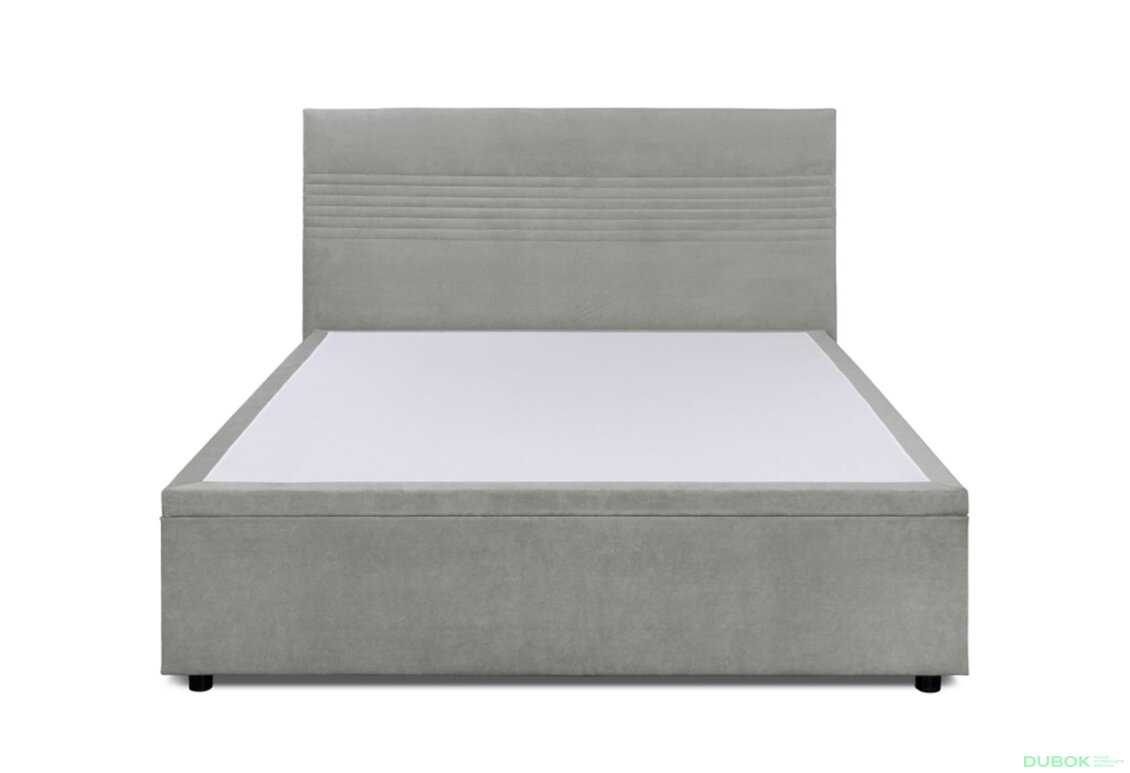 Obrázek 4 - Postel Fro Line 140x200 s roštem, úložným prostorem Mono 246, šedá