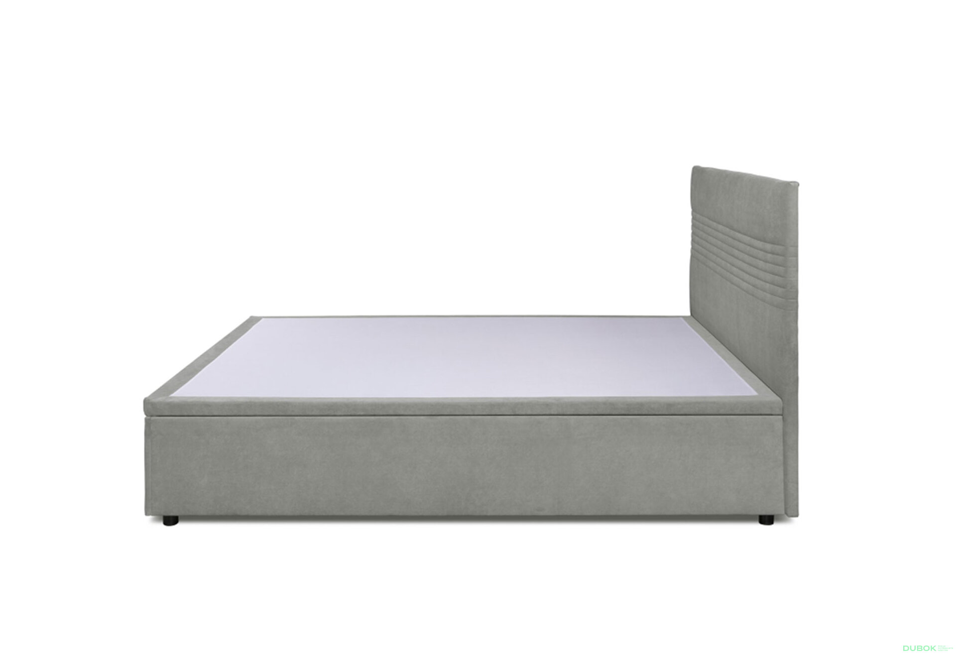 Obrázek 6 - Postel Fro Line 140x200 s roštem, úložným prostorem Mono 246, šedá