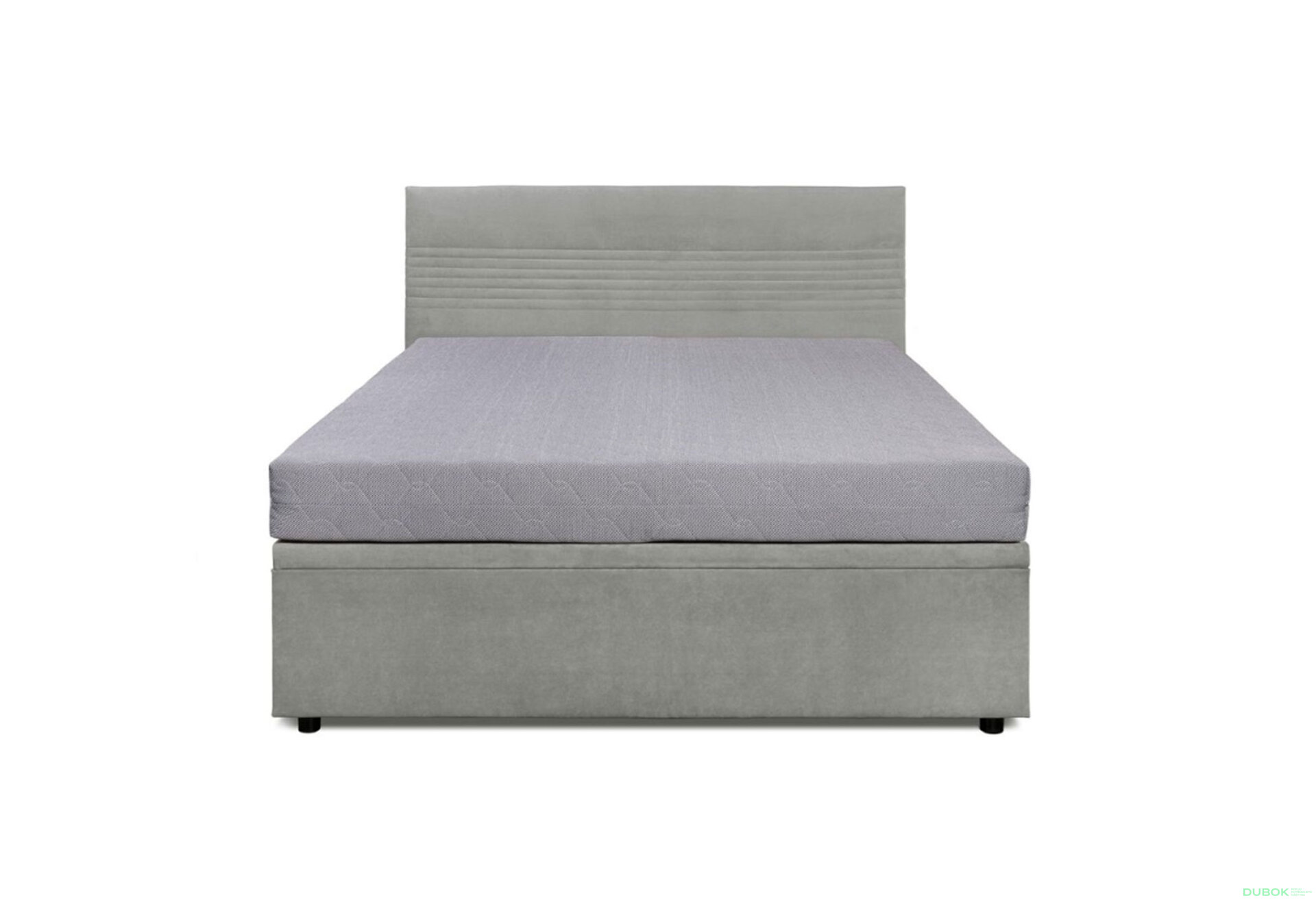 Obrázek 10 - Postel Fro Line 140x200 s roštem, úložným prostorem Mono 246, šedá