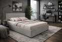 Obrázek 2 - Postel Fro Line 140x200 s roštem, úložným prostorem Mono 246, šedá