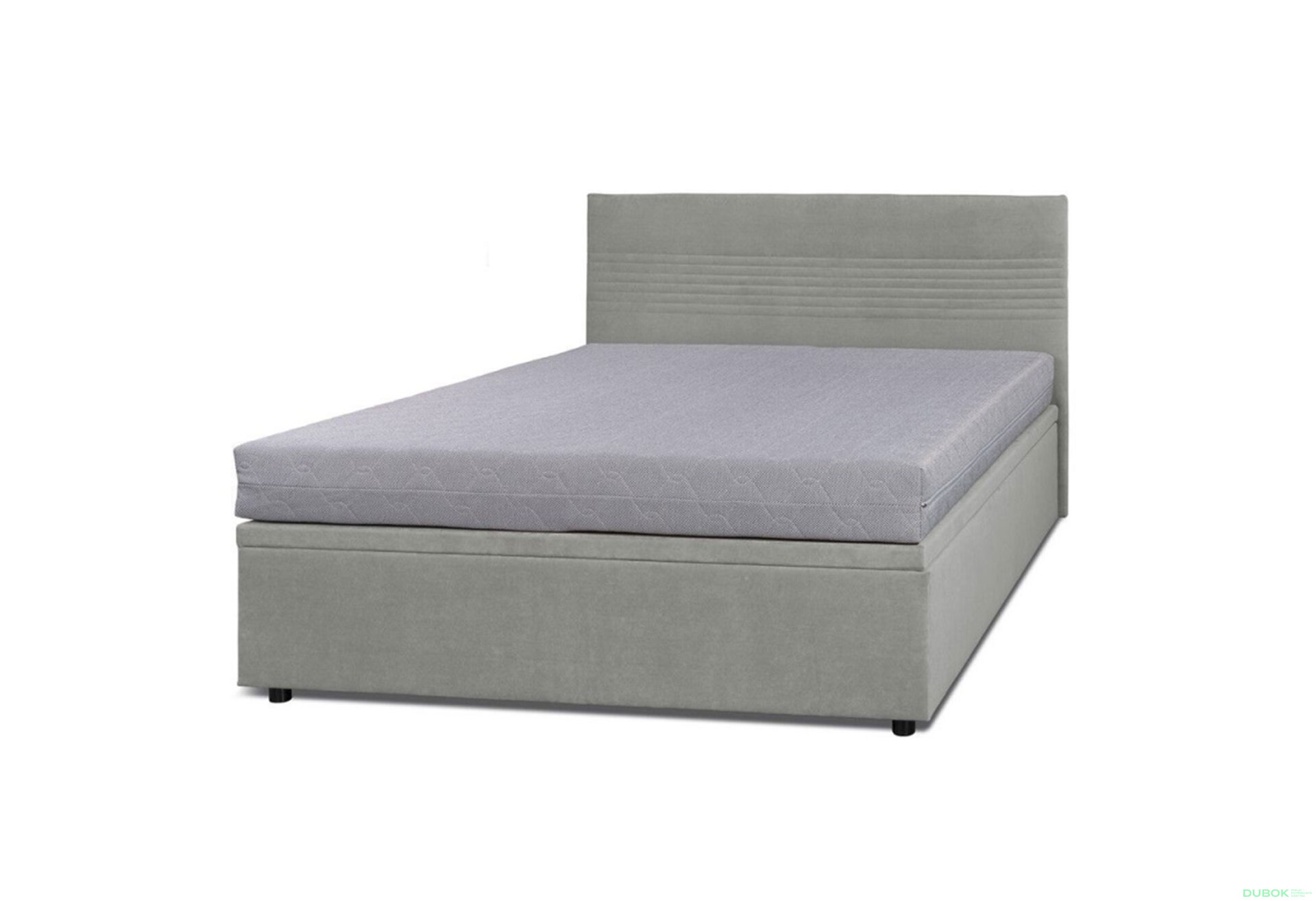 Obrázek 11 - Postel Fro Line 140x200 s roštem, úložným prostorem Mono 246, šedá