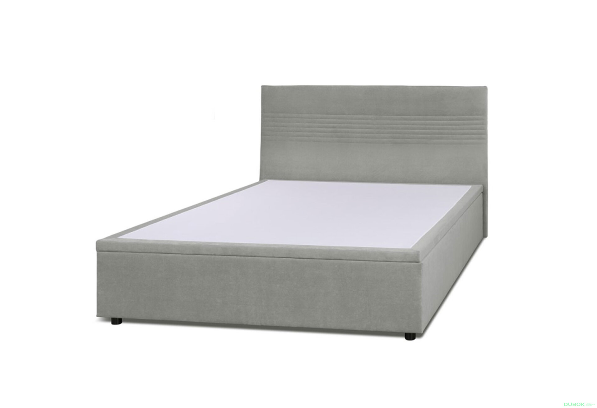Obrázek 5 - Postel Fro Line 140x200 s roštem, úložným prostorem Mono 246, šedá