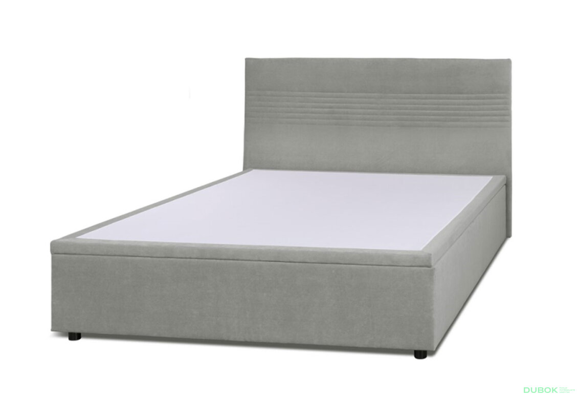 Obrázek 5 - Postel Fro Line 140x200 s roštem, úložným prostorem Mono 246, šedá