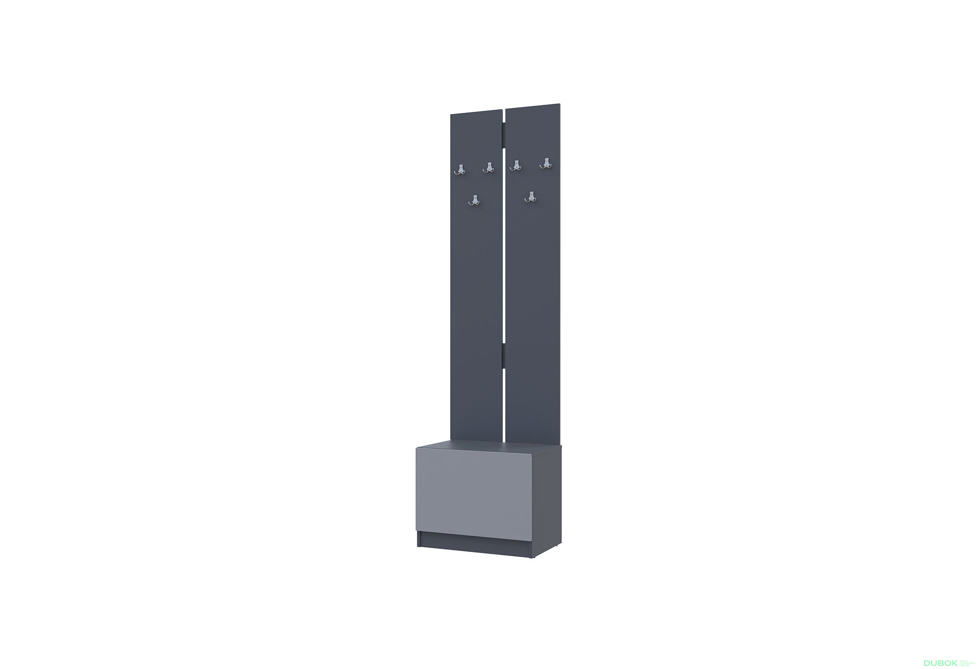 Obrázek 17708 - Sada 105 cm s ramínkem grafit / šedá Sola