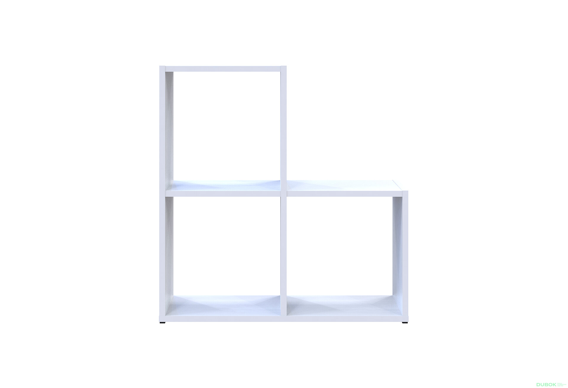Obrázek 2 - Regál otevřený Step 2х2 69х28.8х71.4 bílý